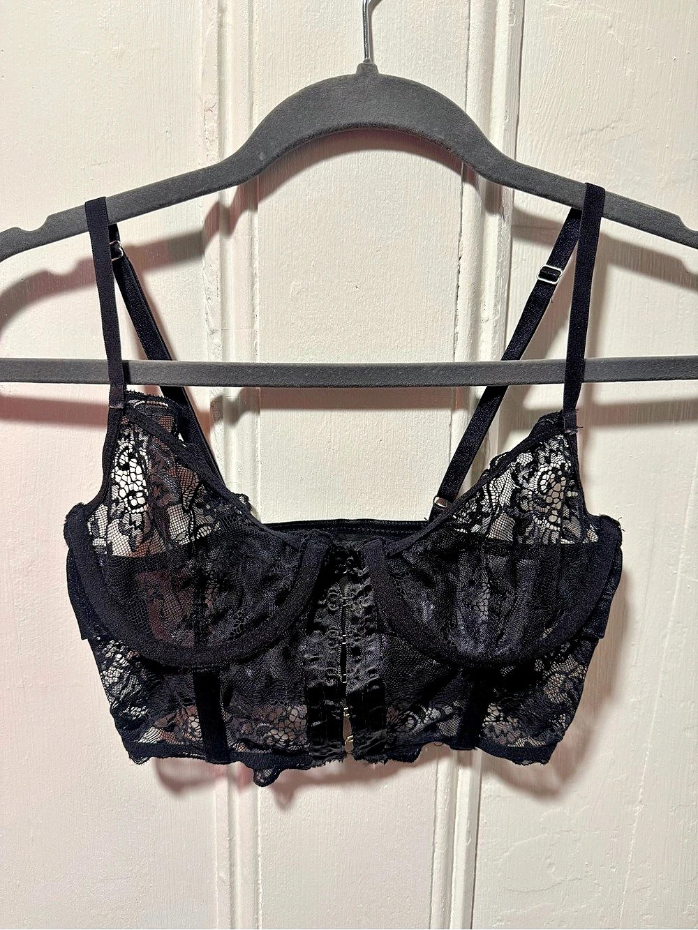 Black Lace Bra Like New